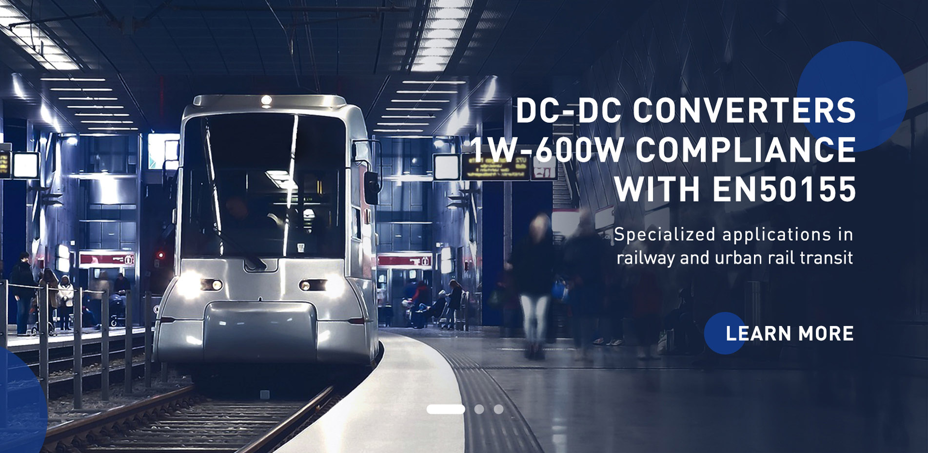EN50155 Railway DC DC Converter for Rail Transit Applications